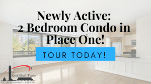 Newly Active: Updated Condo in Place One!