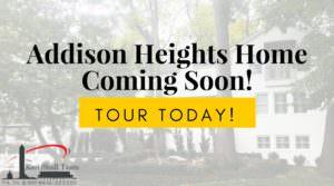 Coming Soon: Stately Addison Heights Home!