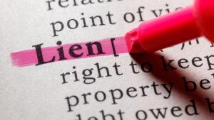 Selling a Home With a Lien