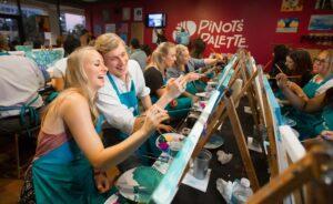 Sip, Paint, Create: Unleashing Your Inner Artist at Pinot’s Palette