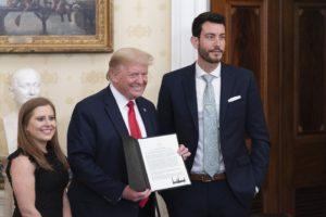 President Trump Honors 2 DC-Area Real Estate Agents for Philanthropy