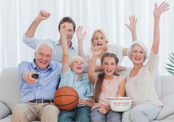 Basketball Themed Home Makeover for March Madness