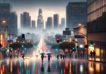 When It Rains in Los Angeles: A City’s Uncommon Silence