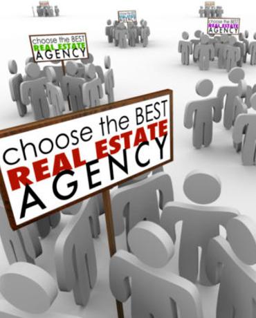 Choose Best Real Estate Agency People Around Signs Agents