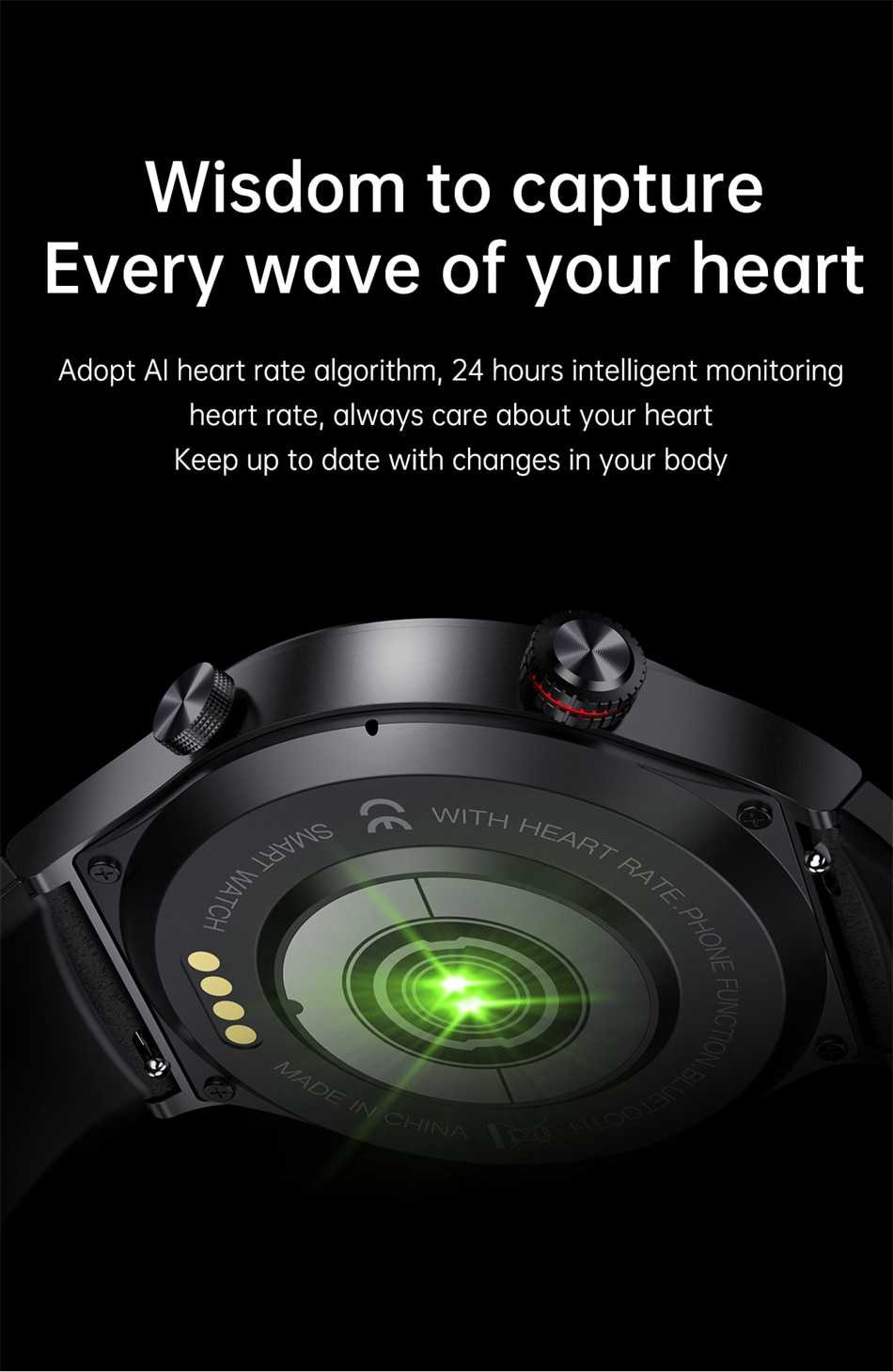 2022 New Bluetooth Call Smart Watch Men Sports Fitness Tracker Waterproof Smartwatch Large HD screen for huawei Xiaomi phone+box