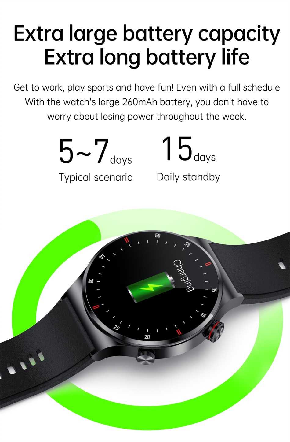 2022 New Bluetooth Call Smart Watch Men Sports Fitness Tracker Waterproof Smartwatch Large HD screen for huawei Xiaomi phone+box