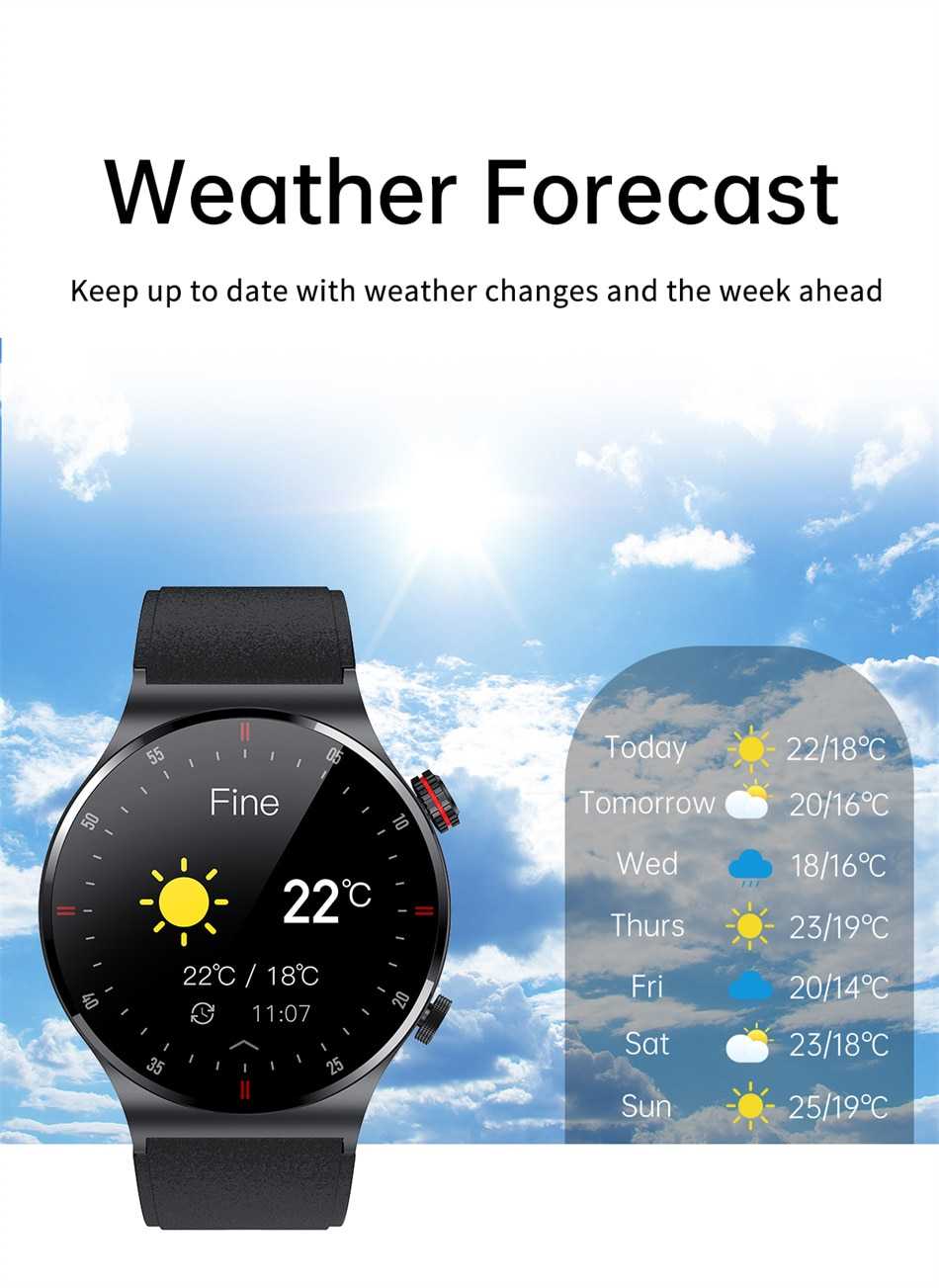 2022 New Bluetooth Call Smart Watch Men Sports Fitness Tracker Waterproof Smartwatch Large HD screen for huawei Xiaomi phone+box