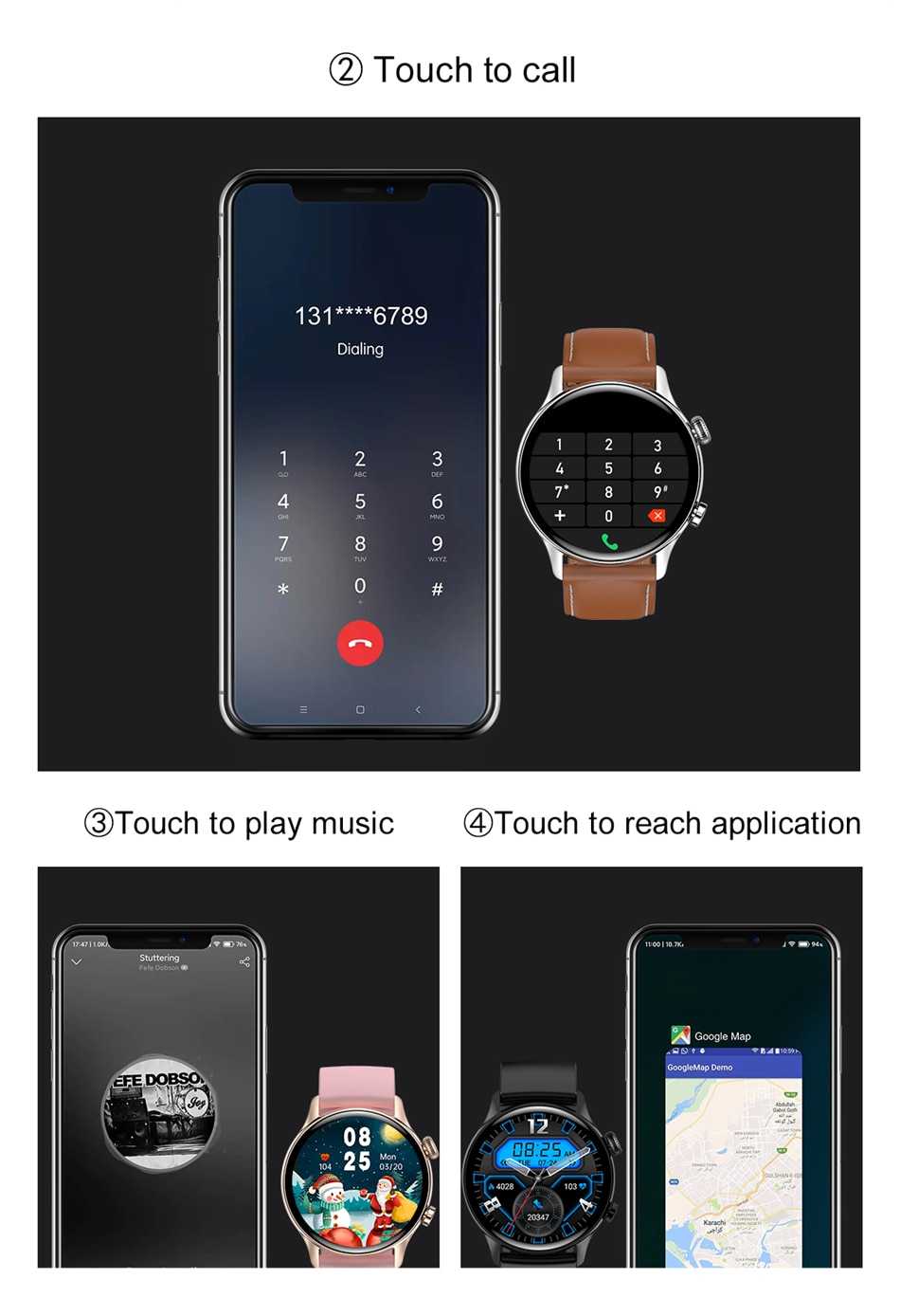 2022 Bluetooth Call Ladies Smart Watch Men AMOLED 390*390 HD Screen Always Display Watches Custom Dial NFC SmartWatch For Xiaomi