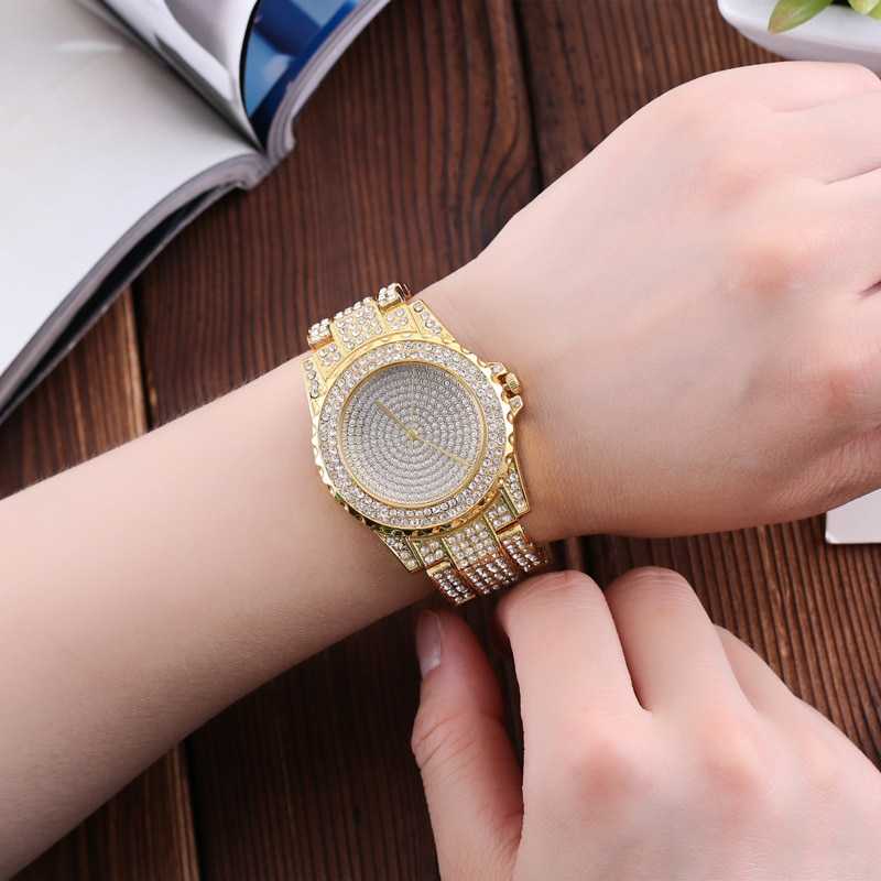 New Fashion Crystal Full Steel Women Watches Ladies Wristwatch Quartz Woman Feminino Relogio Reloj Hombre Montre Femme Zegarek