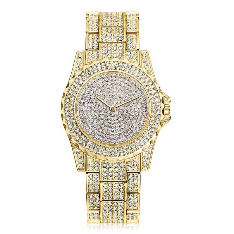 New Fashion Crystal Full Steel Women Watches Ladies Wristwatch Quartz Woman Feminino Relogio Reloj Hombre Montre Femme Zegarek