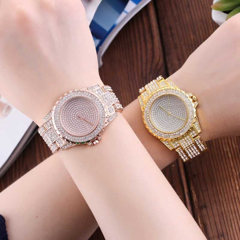 New Fashion Crystal Full Steel Women Watches Ladies Wristwatch Quartz Woman Feminino Relogio Reloj Hombre Montre Femme Zegarek