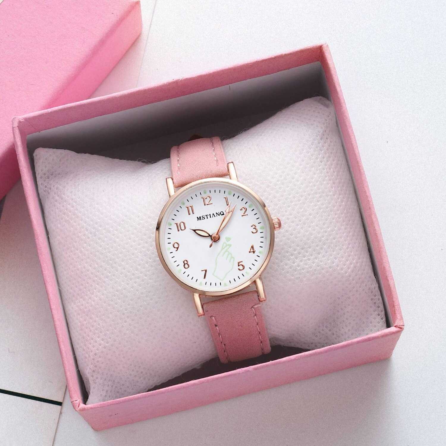 pink watch