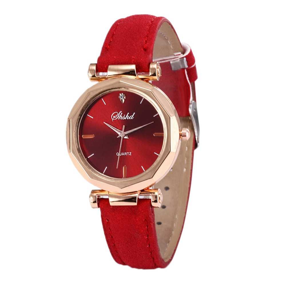 Good Quality Young Girls Luxury Quartz Watch For Womens Fashion Watch With For Leather Belt Montre Femme Strass Dropshipping