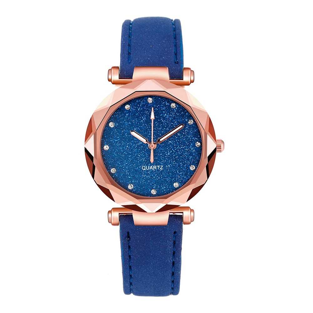 Good Quality Young Girls Luxury Quartz Watch For Womens Fashion Watch With For Leather Belt Montre Femme Strass Dropshipping