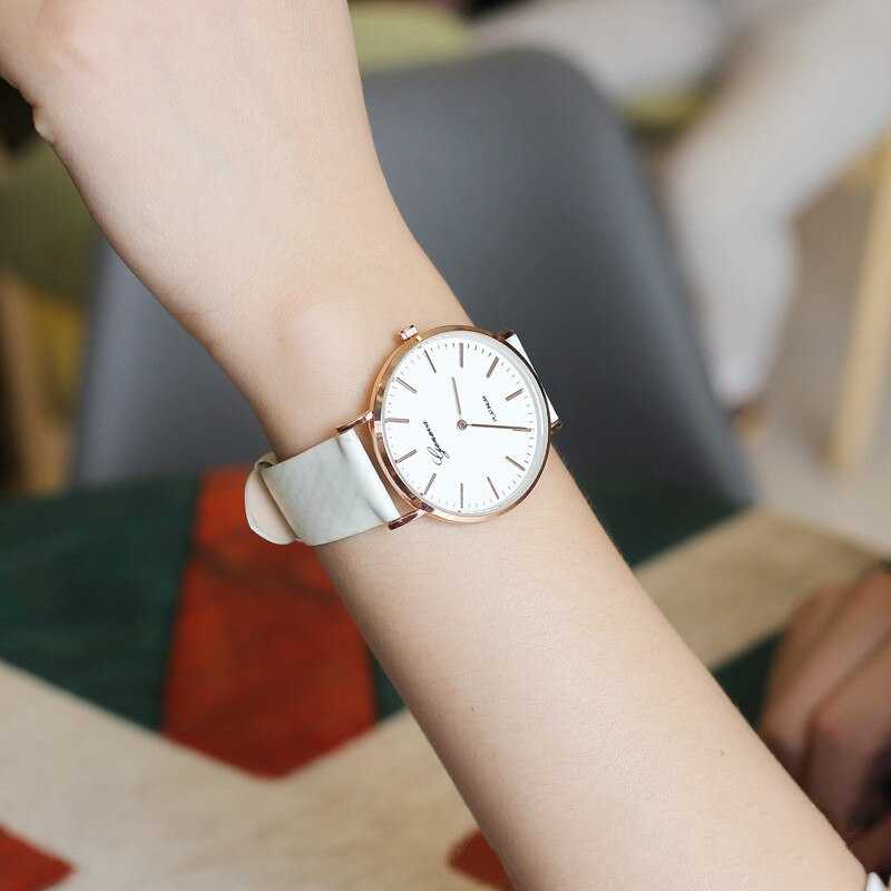 New Fashion Simple Style Temperature Change Color Women Watch Sun UV Color Change Men Women Quartz Wristwatches Relogio Feminino