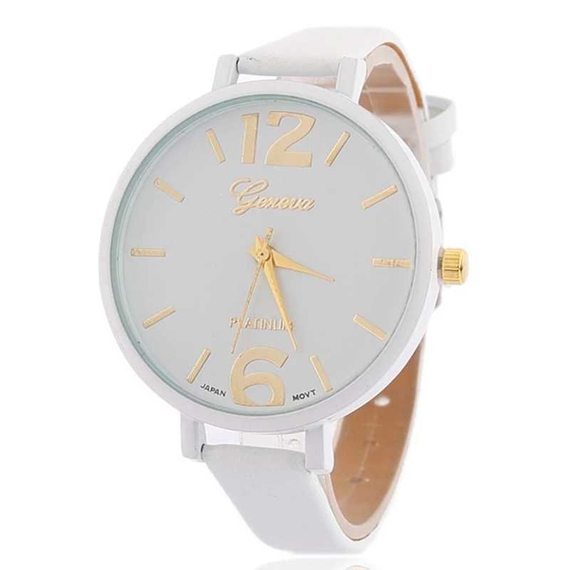 Luxury Wrist Watches Fashionable casual women Quartz Watch Small strap Big Dial Women Wathes Ladies watch relogio feminino