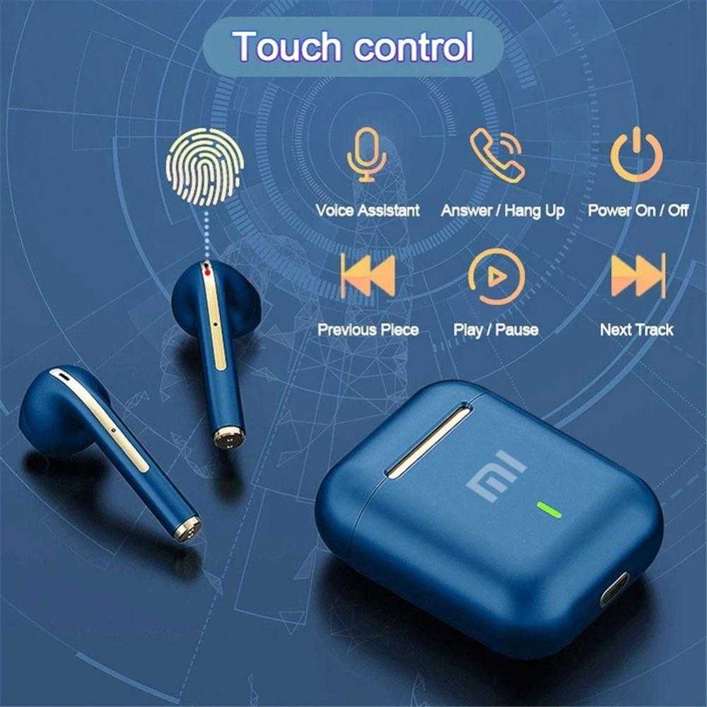 Xiaomi J18 Tws Wireless Headphones Bluetooth 5.0 True Stereo Sport Game Headset In Ear With Mic Touch Operate For Android IOS