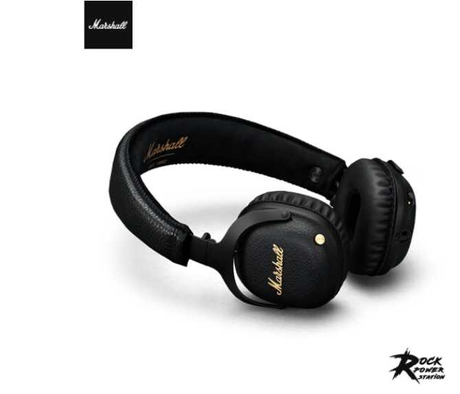 Marshall Mid ANC Active Noise Cancelling Headphones On-Ear Wireless Bluetooth Earphones Deep Bass Foldable Sport Gaming Headset