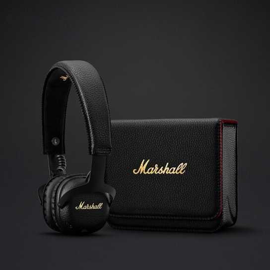 Marshall Mid ANC Active Noise Cancelling Headphones On-Ear Wireless Bluetooth Earphones Deep Bass Foldable Sport Gaming Headset