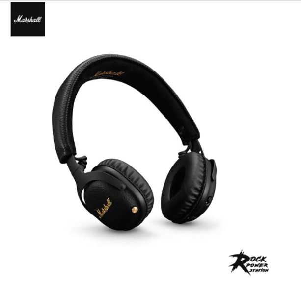 Marshall Mid ANC Active Noise Cancelling Headphones On-Ear Wireless Bluetooth Earphones Deep Bass Foldable Sport Gaming Headset