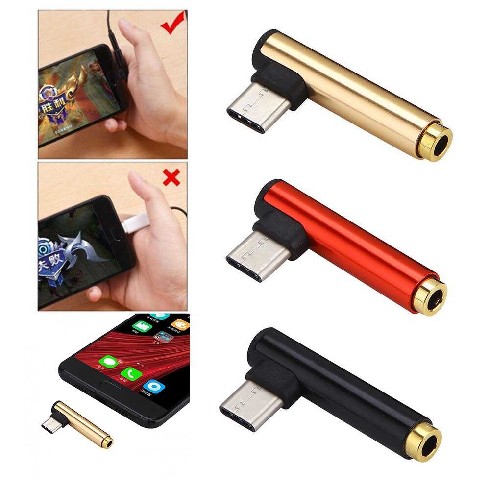 2022 New Type USB C To 3.5mm AUX Audio Cable Headphone Adapter Type-C To 3.5 Jack Earphone Cable Type C Adapter Mobile Game