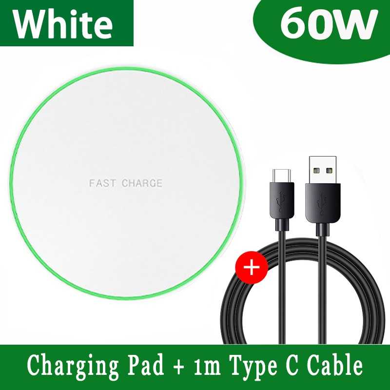 White with Cable