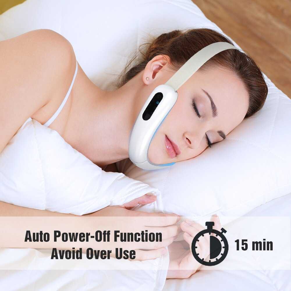 EMS Face Massager Facial Lifting V Face Slimming Double Chin Reducer LED Photon Light Therapy Anti Aging Wrinkles Belt Device