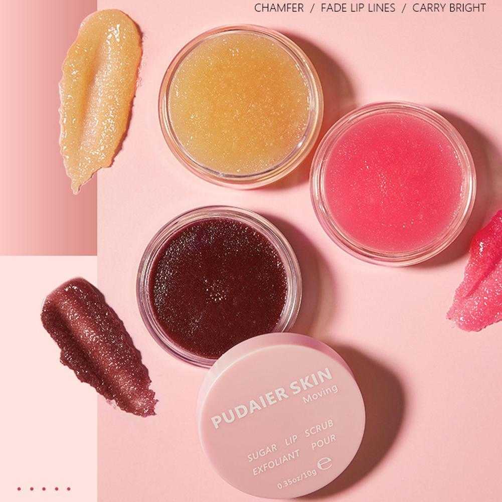 1pc Lip Scrub Mask Lip Plumper Moisture Lip Balm Exfoliating Anti-Ageing Scrub Lip Film Nourish Repair Fine Lines Lips Care