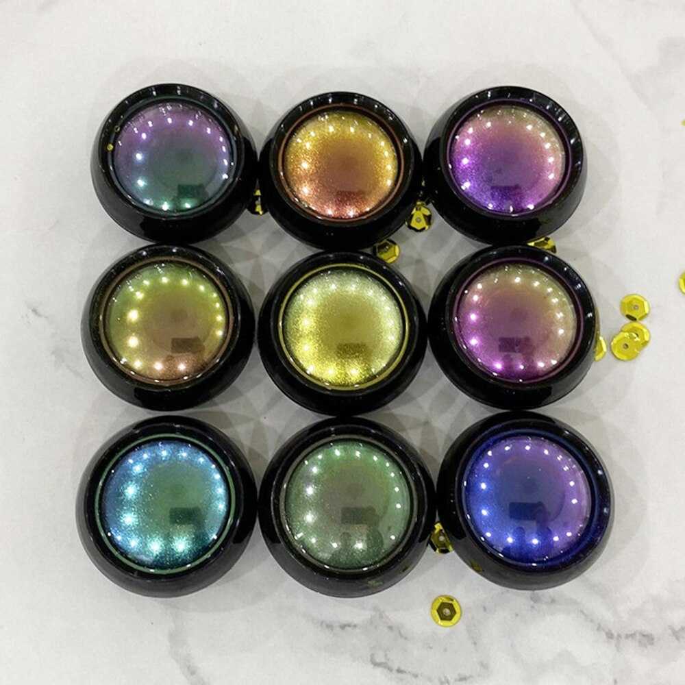 Optical Chameleons Eyeshadow Diamond Gloss Shiny High Gloss Mono Eyeshadow Eyeshadow Pallete Eye Glitter Pigment wholesale