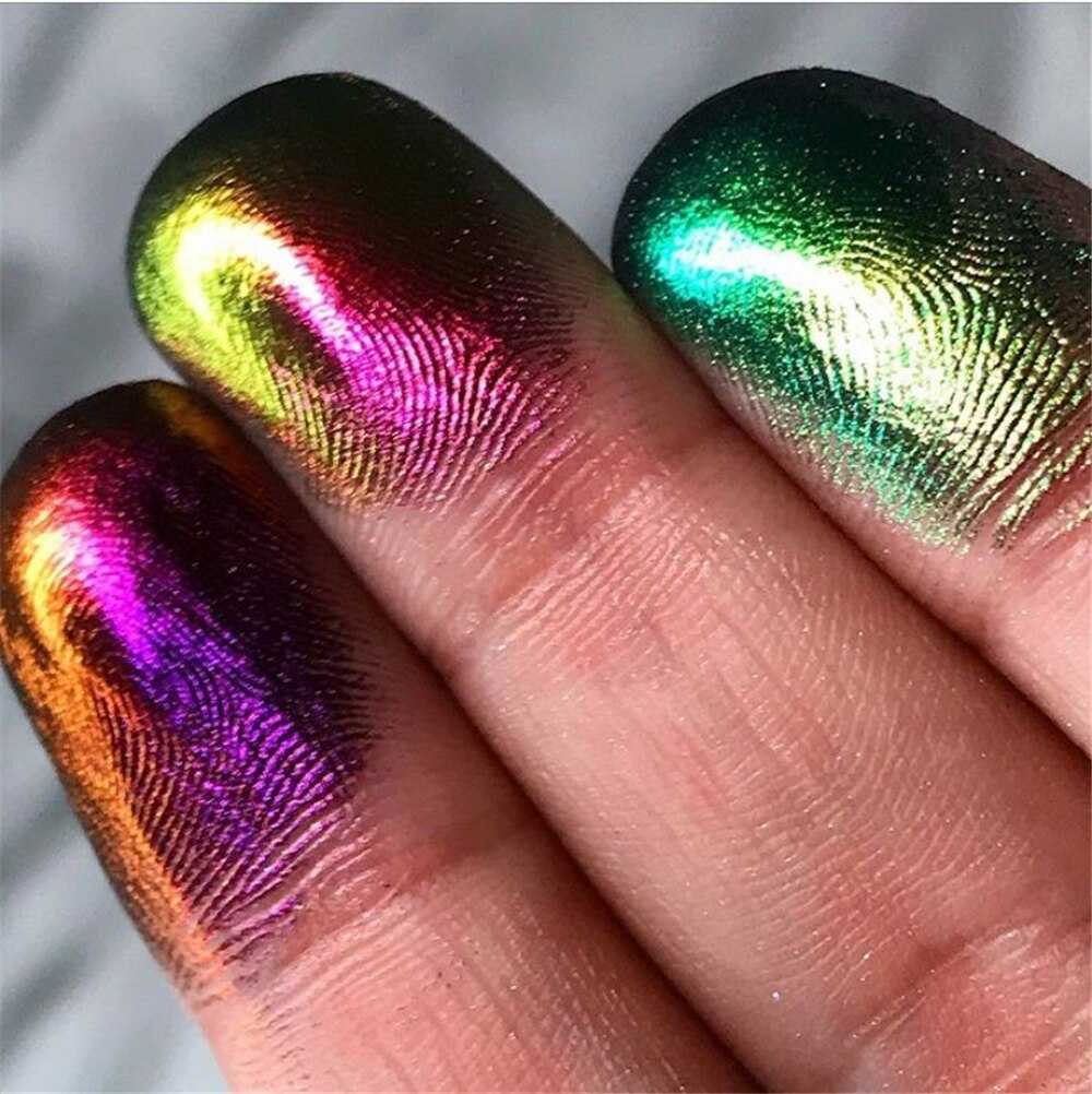 Optical Chameleons Eyeshadow Diamond Gloss Shiny High Gloss Mono Eyeshadow Eyeshadow Pallete Eye Glitter Pigment wholesale