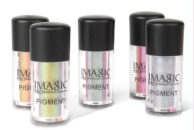 IMAGIC Glitter Eyeshadow Shimmer Shine Powder Eyes Makeup Highlight Shining Shimmer Diamond Brighten Professional Beauty Cosmeti