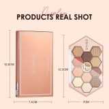 O.two.o 12 Colors Honeycomb Eyeshadow Palette