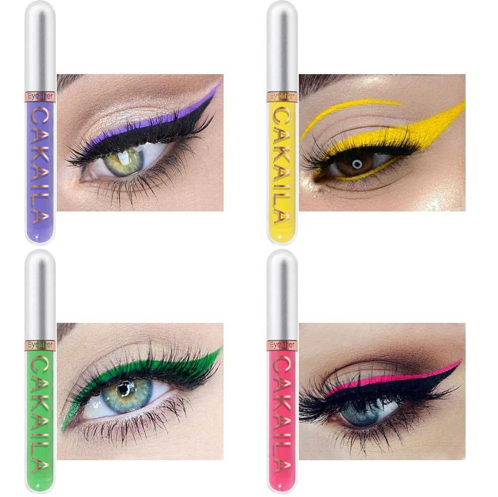 8 Colors/Set Matte Color Eyeliner Kit Makeup Waterproof Colorful Eye Liner Pen Eyes Make up Eyeshadow Cosmetics Eyeliners Set