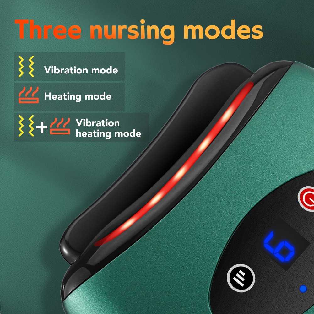 Eletric Bianstone Gua Sha Board Tools Hot Compress Heating Vibration Back Facial Massager Meridian Lymphatic Drainage Scraping