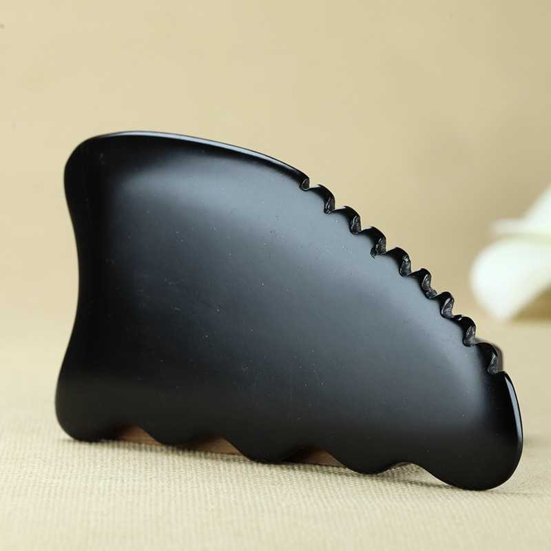 Natural Aura Stone Chinese Gua Sha Tool BianStone Scraping GuaSha Massager For Face Lift SPA Slimming Massage Sculpts Body