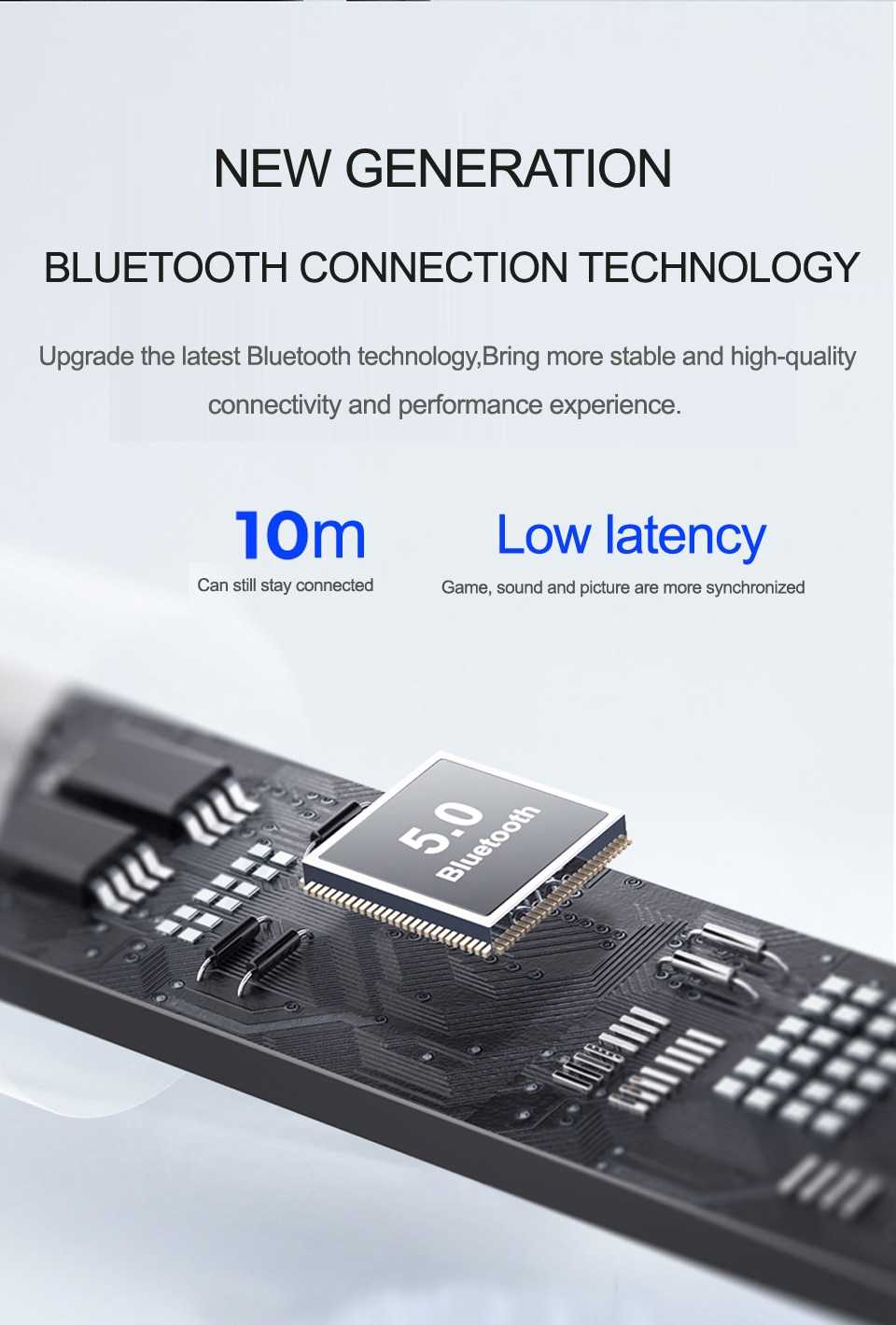 NEW Original Lenovo LP40 TWS Wireless Earphone Bluetooth 5.0 Dual Stereo Noise Reduction Bass Touch Control Long Standby 230mAH