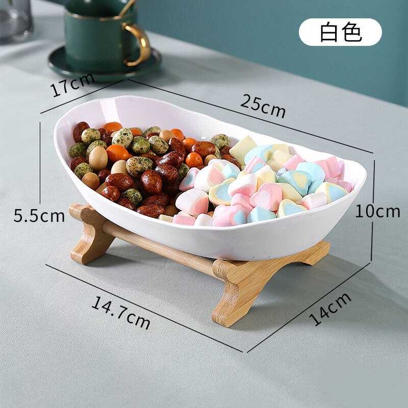 2021 Living Room Home Three-layer Plastic Fruit Plate Snack Dish Creative Modern Dried Fruit Bowl Basket Candy Cake Stand