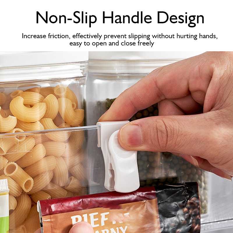 4Pcs Refrigerator Door Organizer Hook Household Sundries Sorting Clip Used to Refrigerator Side Door For Small Objects Container