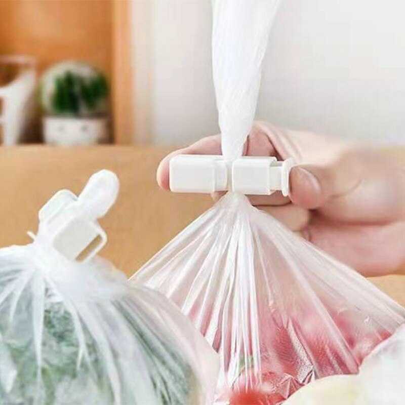 Portable bread Snack Bag Sealer Kitchen Storage Food Seal Sealing Bag Clips Mini Vacuum Sealing Clamp Kitchen Accessories