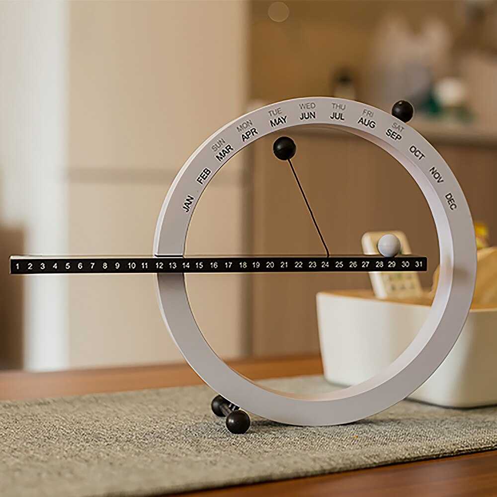 Xiaomi Ins Nordic Style Creative Fashion Time Perpetual Table Calendar Manual Desk Calendario Home Decoration Best Birthday Gift