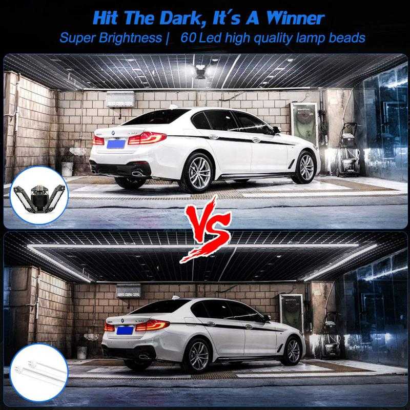 360 Degree LED Light E26/E27 Garage Deformable Indoor Ceiling Light Garage Workshop Hood Mount High Light Garage Workshop Light