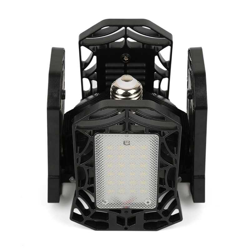 360 Degree LED Light E26/E27 Garage Deformable Indoor Ceiling Light Garage Workshop Hood Mount High Light Garage Workshop Light