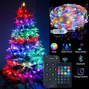 Ribbon Fairy Light Christmas Decoration Christmas Tree Ornaments For Home 2022 Bows String Lights Navidad Natal New Year 2023