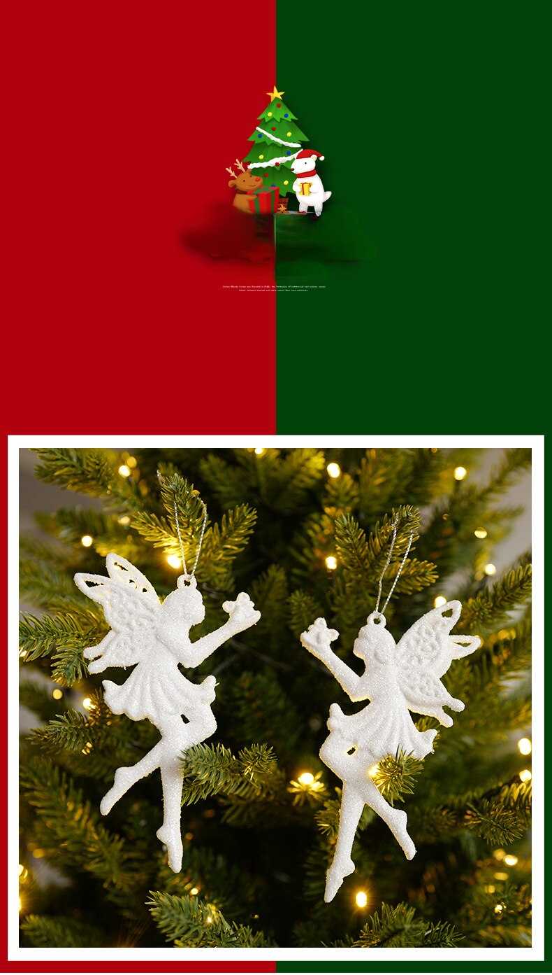 2022 new Christmas decorations exquisite cute cartoon mini Christmas tree small pendant accessories arrangement