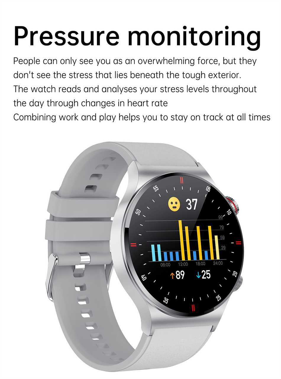 LIGE ECG+PPG Bluetooth Call Smart Watch Men 2022 Sports Bracelet NFC Waterproof Custom Watch Face Men SmartWatch For IOS Android