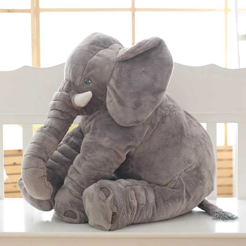 Big Size 60cm Infant Soft Appease Elephant Playmate Calm Doll Baby Toys Elephant Pillow Plush Toys Stuffed Doll