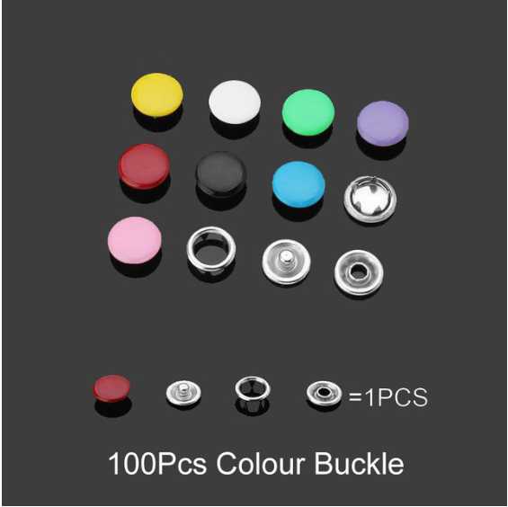 100PCS Colour Buckle