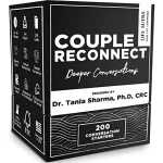 Fun Card Games For Couples For Date Night | Marriage Deeper Relationship Connection - 200 Topics Board Game Couple Reconnect