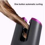 Popular Portable Cordless Automatic Ceramic Lcd Display Curler Usb Charging Rotating Curling Hair Styling Tool