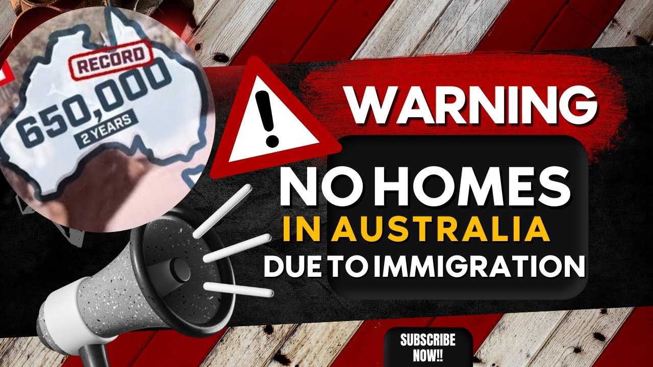 Australia’s housing shortage caused by high immigration Visa And